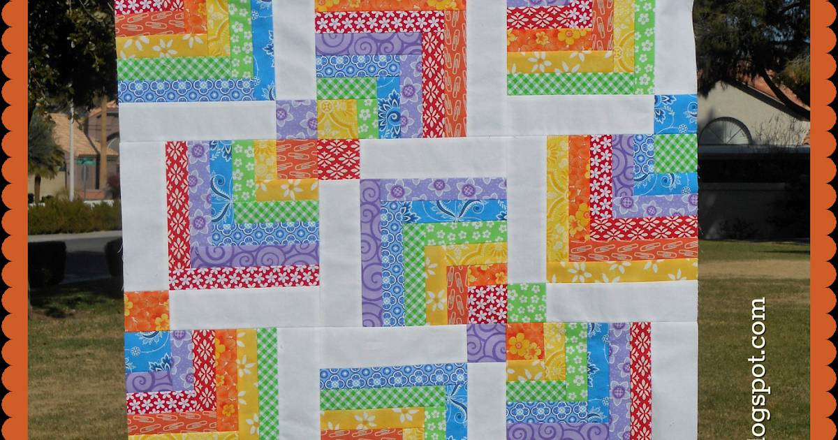 29 Log Cabin Quilt Patterns Image