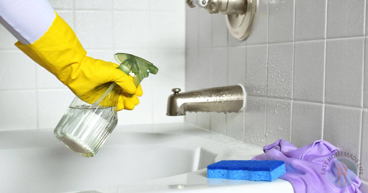 37 Daily Shower Cleaner DIY Recipes Image
