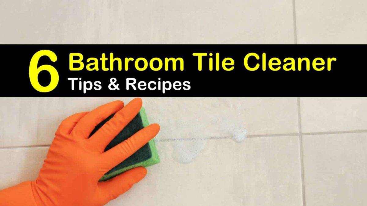 34 DIY Tile Cleaner Recipes Image