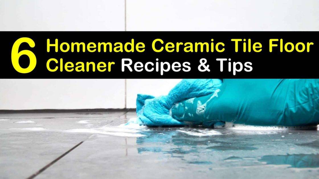 34 DIY Tile Cleaner Recipes Image