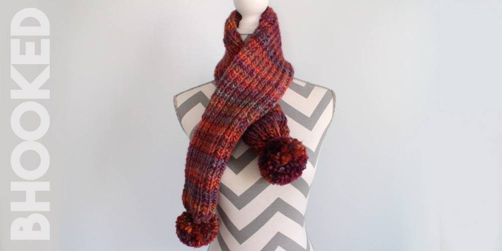 28 Knitted Scarves Patterns Image
