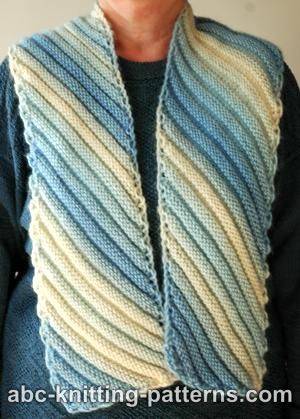 28 Knitted Scarves Patterns Image