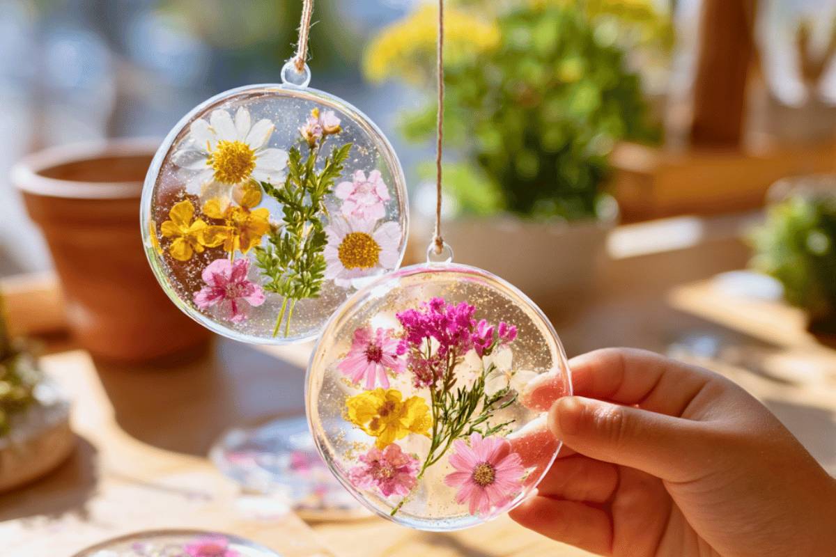 9 Button Suncatcher Ideas Image