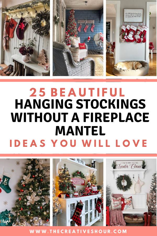 14 DIY Stocking Hangers Ideas Image