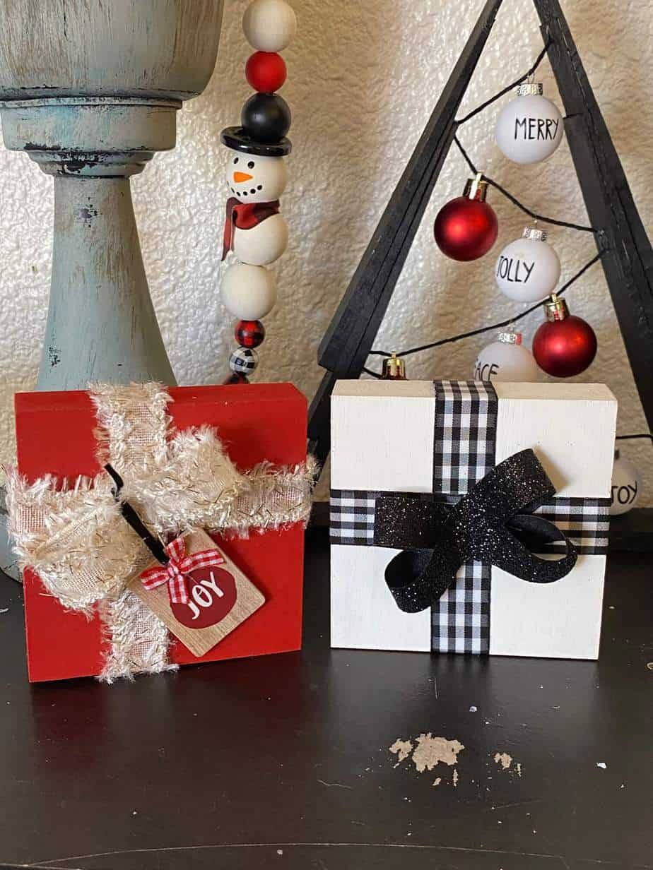 8 4x4 Wood Projects Christmas Ideas Image