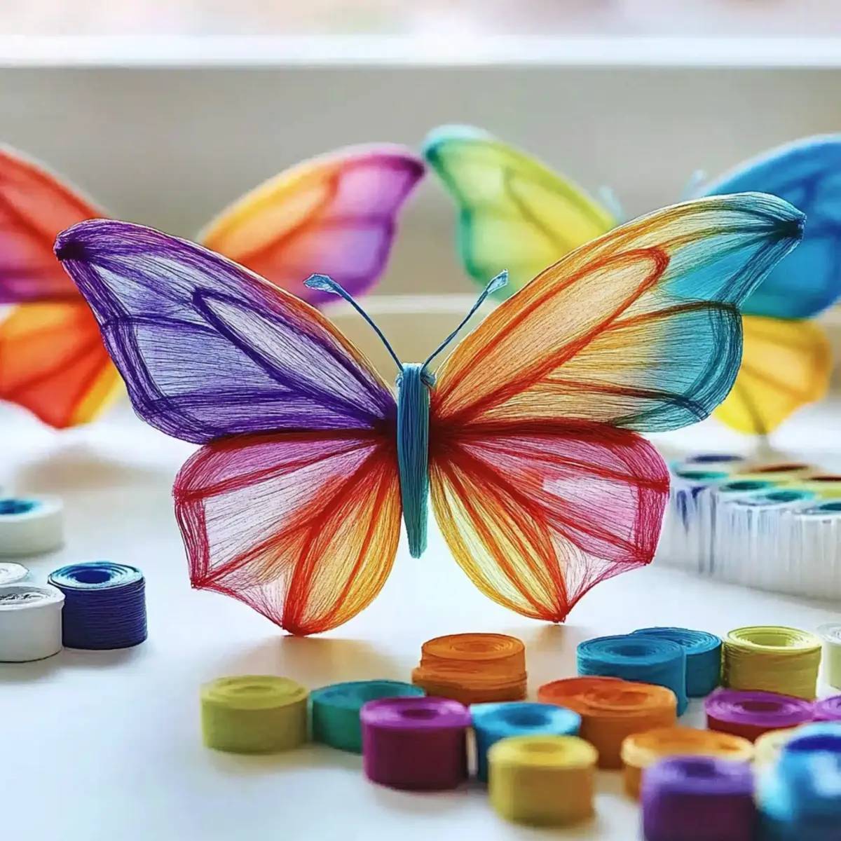 36 Colorful Butterfly Craft Ideas Image