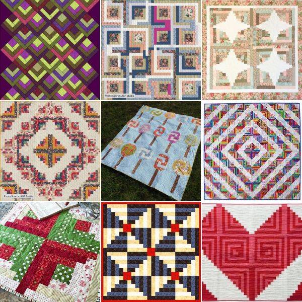 29 Log Cabin Quilt Patterns Image