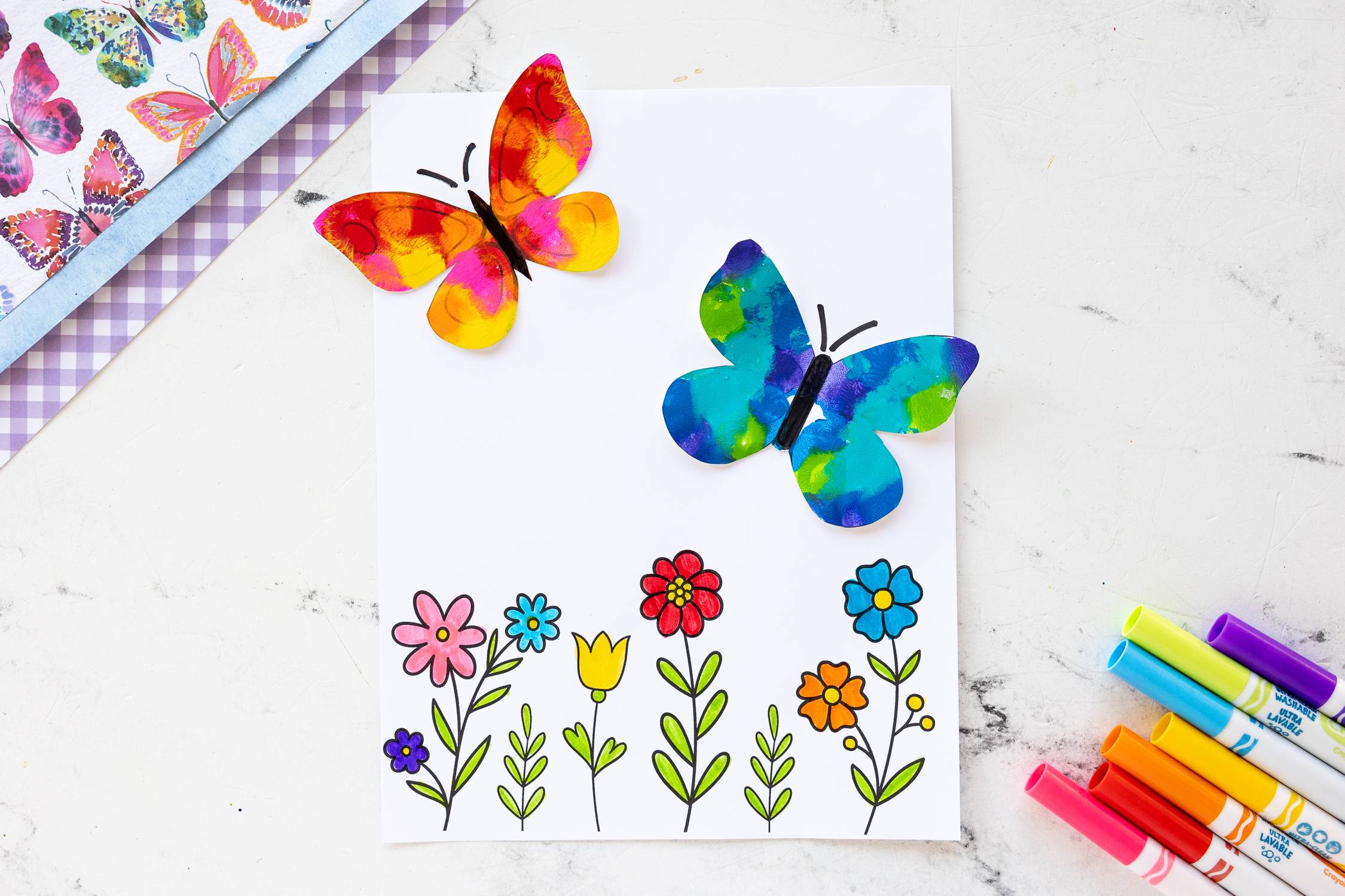 36 Colorful Butterfly Craft Ideas Image
