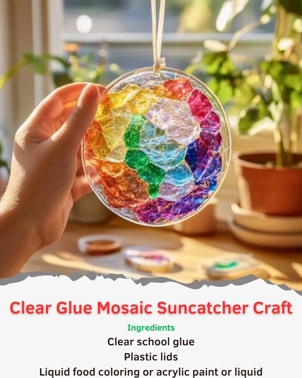 29 Summer Suncatcher Crafts for Kids Image