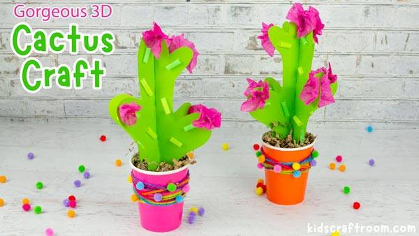 35 Cactus Crafts for Adults Image