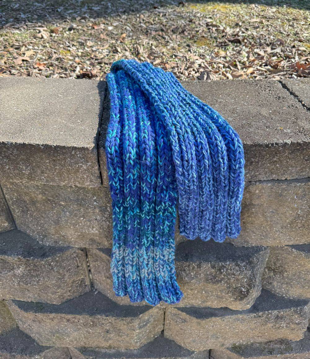 28 Knitted Scarves Patterns Image