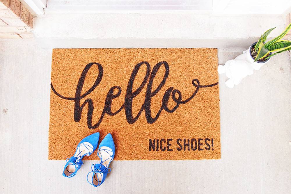 34 DIY Doormat Without Cricut Ideas Image
