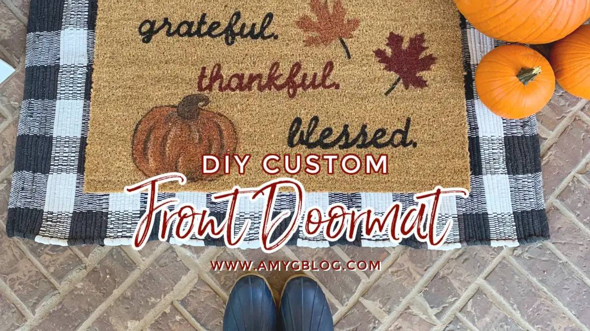 34 DIY Doormat Without Cricut Ideas Image