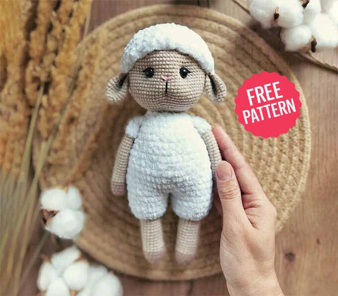 30 Small Sheep Crochet Patterns Image