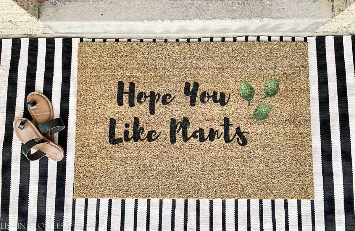 32 Spray Paint Door Mat Ideas Image