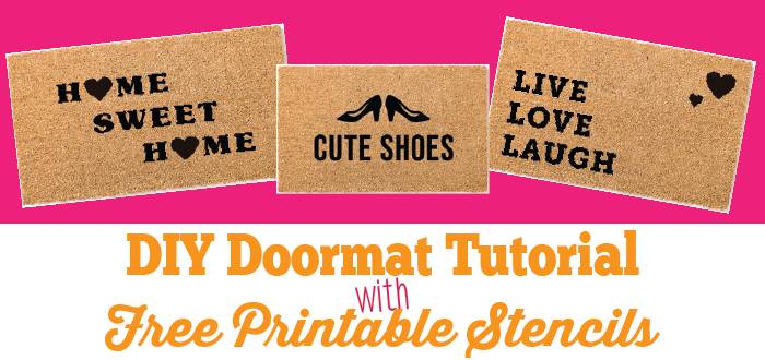 34 DIY Doormat Without Cricut Ideas Image
