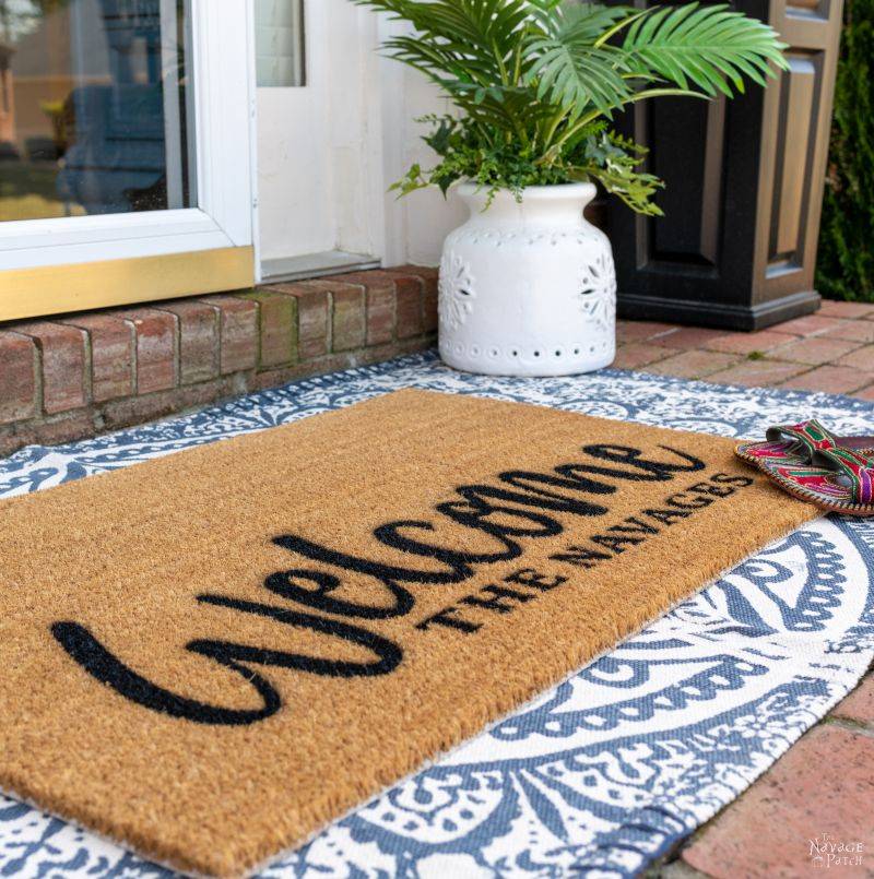 34 DIY Doormat Without Cricut Ideas Image
