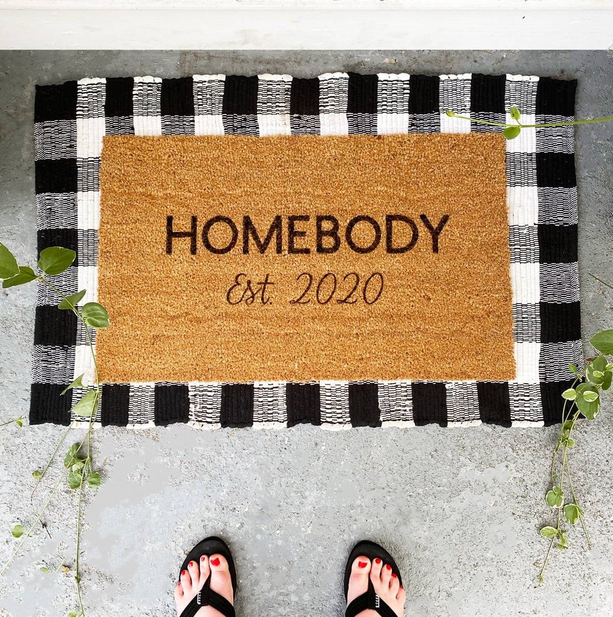 32 Spray Paint Door Mat Ideas Image