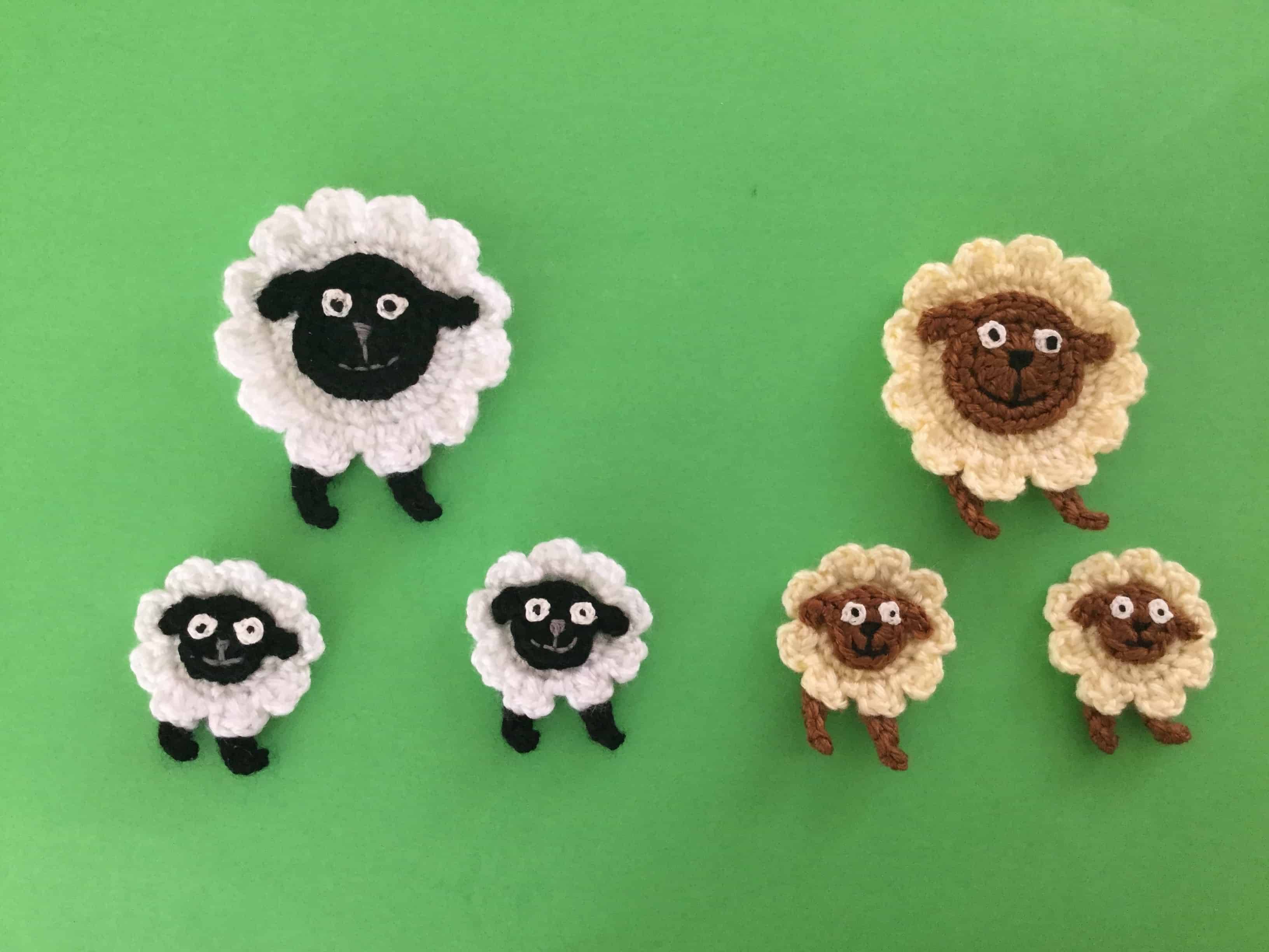 30 Small Sheep Crochet Patterns Image