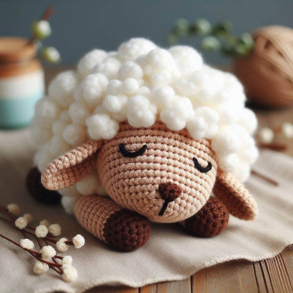30 Small Sheep Crochet Patterns Image