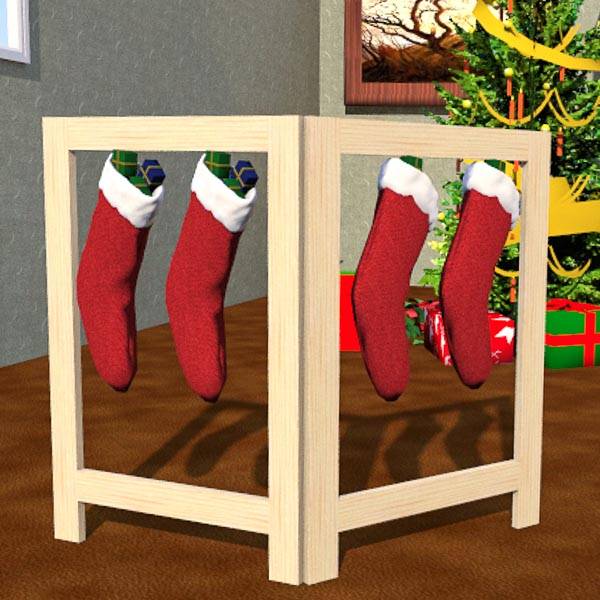 14 DIY Stocking Hangers Ideas Image