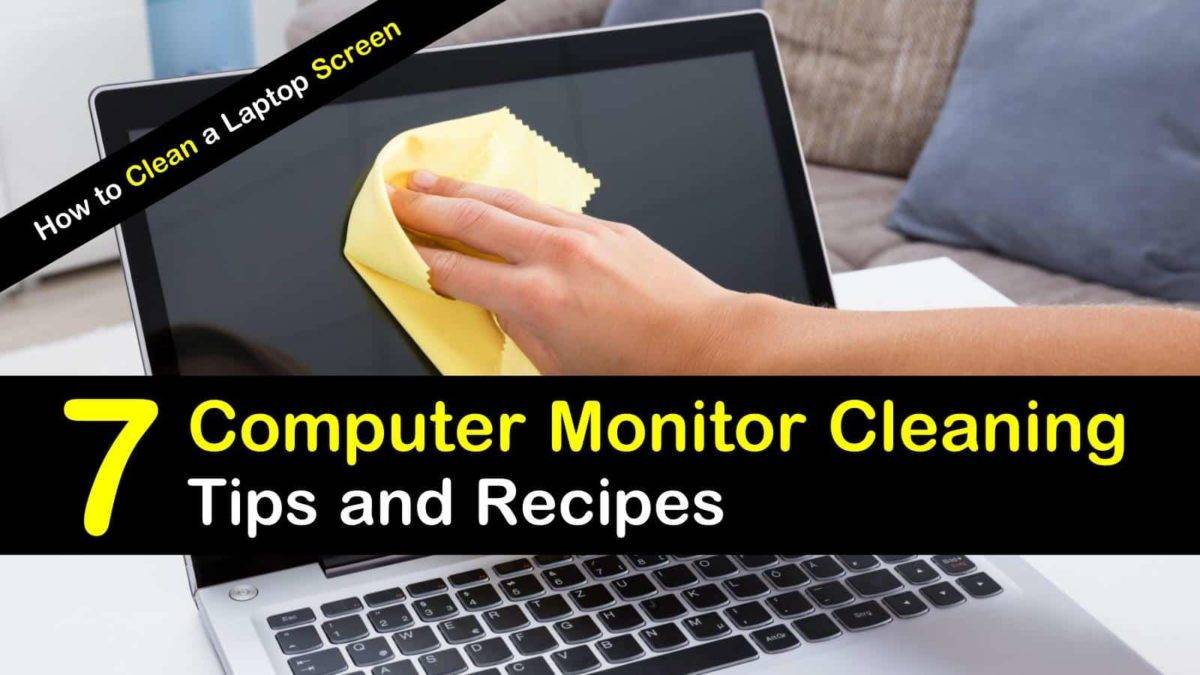 27 DIY Laptop Screen Cleaner Recipes Image