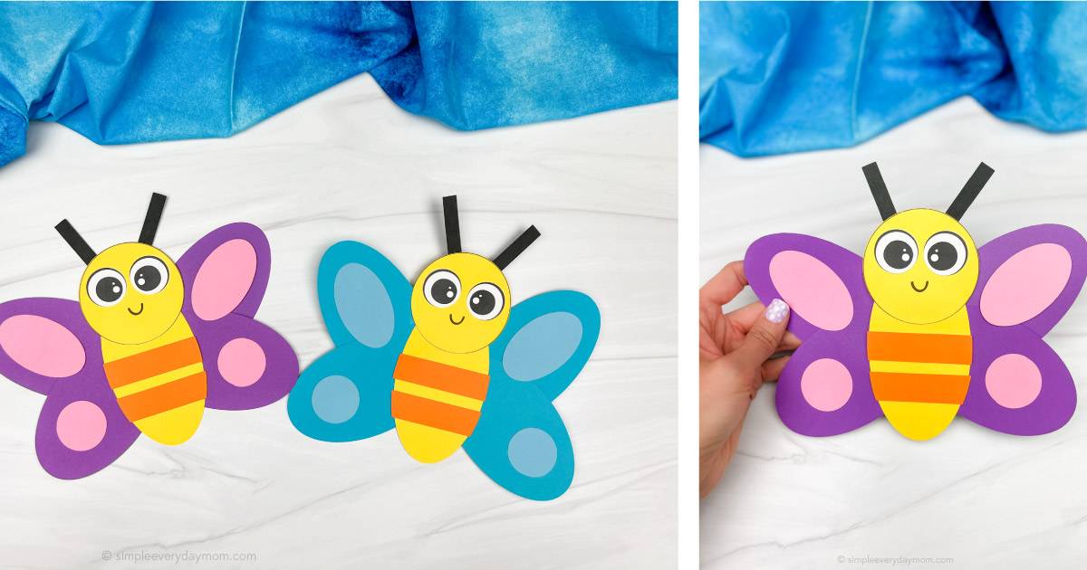 36 Colorful Butterfly Craft Ideas Image