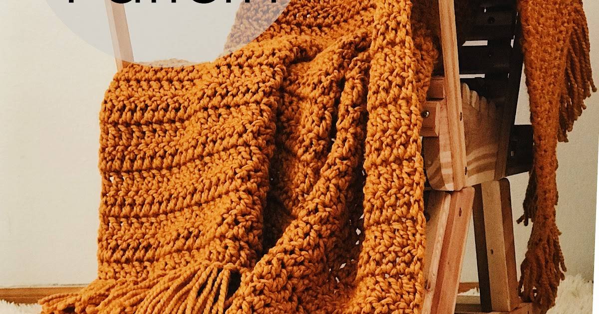 28 Solid Color Crochet Blanket Patterns Image