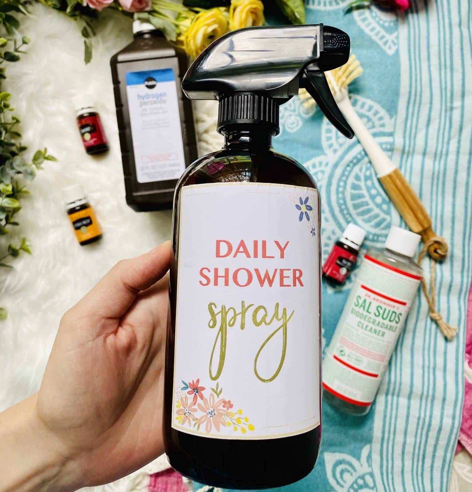 37 Daily Shower Cleaner DIY Recipes Image