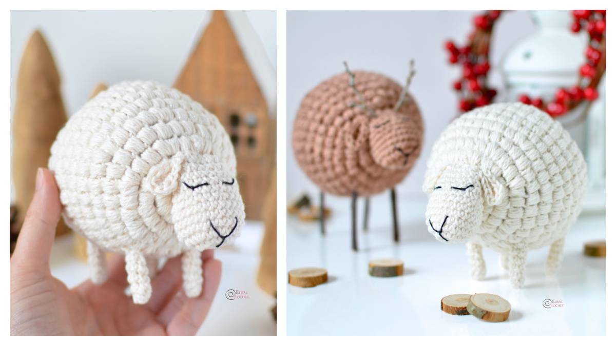 30 Small Sheep Crochet Patterns Image