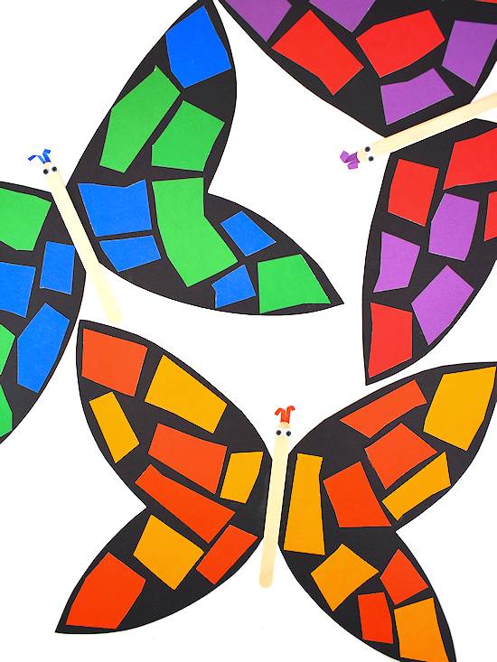 36 Colorful Butterfly Craft Ideas Image