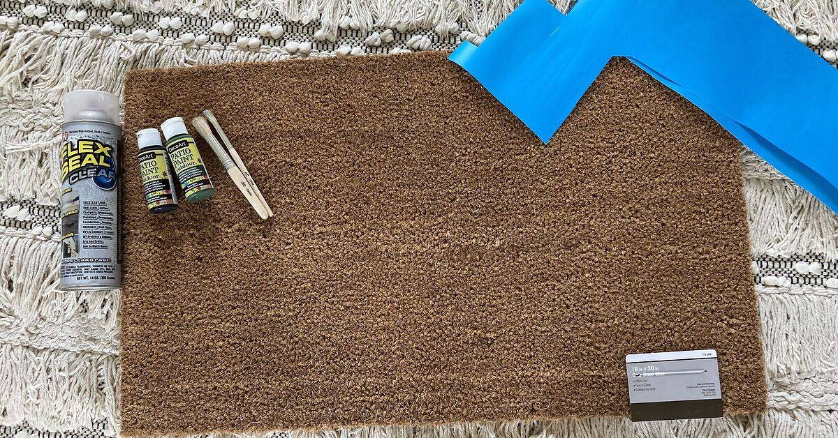 32 Spray Paint Door Mat Ideas Image