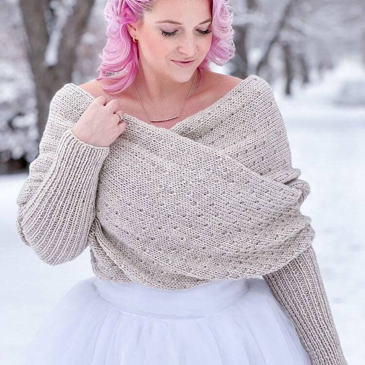 28 Knitted Scarves Patterns Image