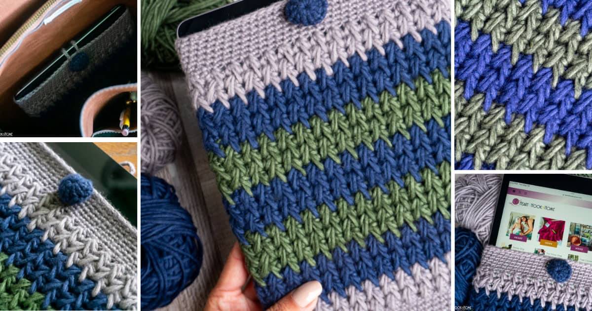 33 Crochet Tablet Cover Free Patterns Image