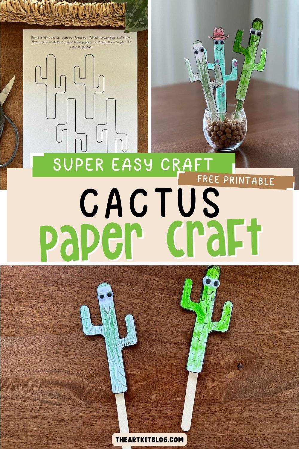 35 Cactus Crafts for Adults Image