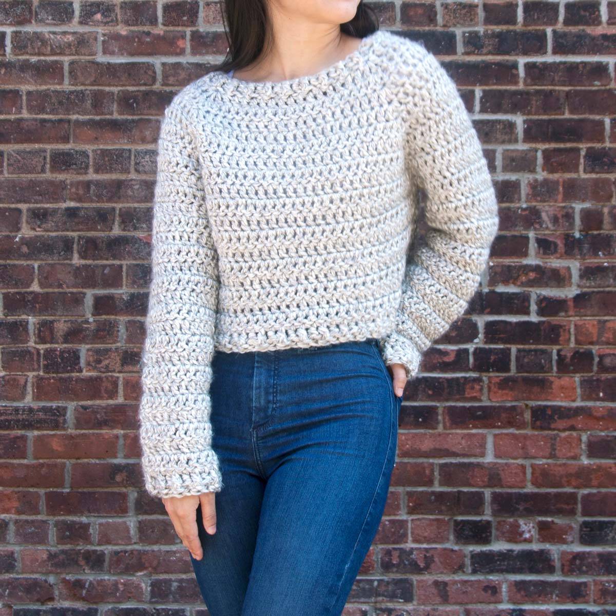 36 Chunky Crochet Sweater Patterns Image