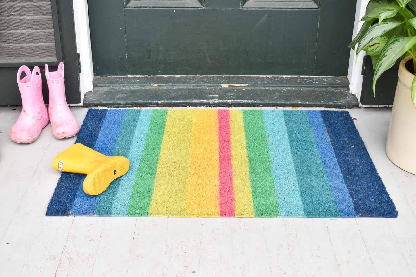 32 Spray Paint Door Mat Ideas Image