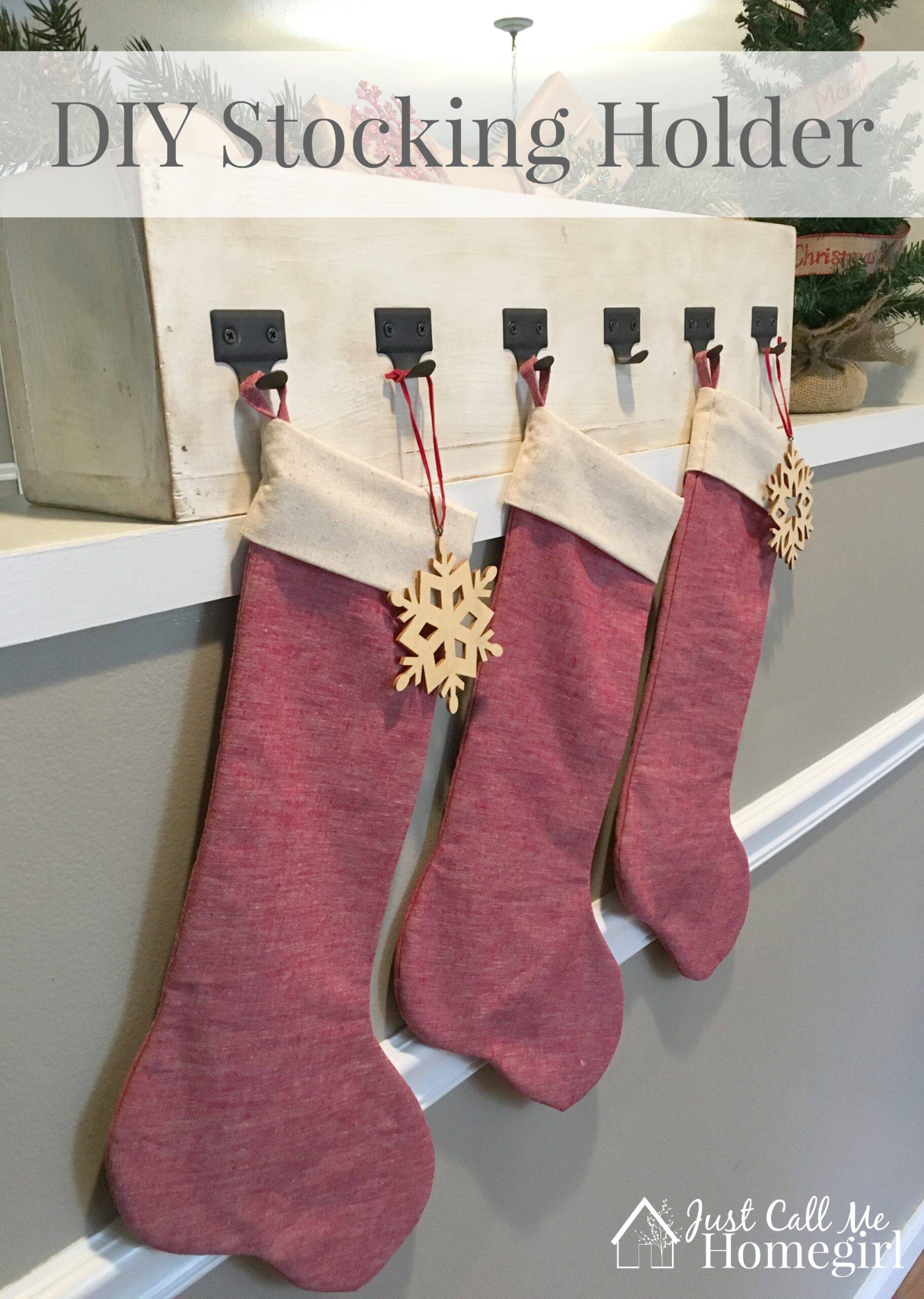 8 DIY Stocking Hangers for Wall Ideas Image