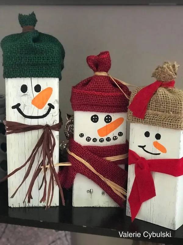 8 4x4 Wood Projects Christmas Ideas Image