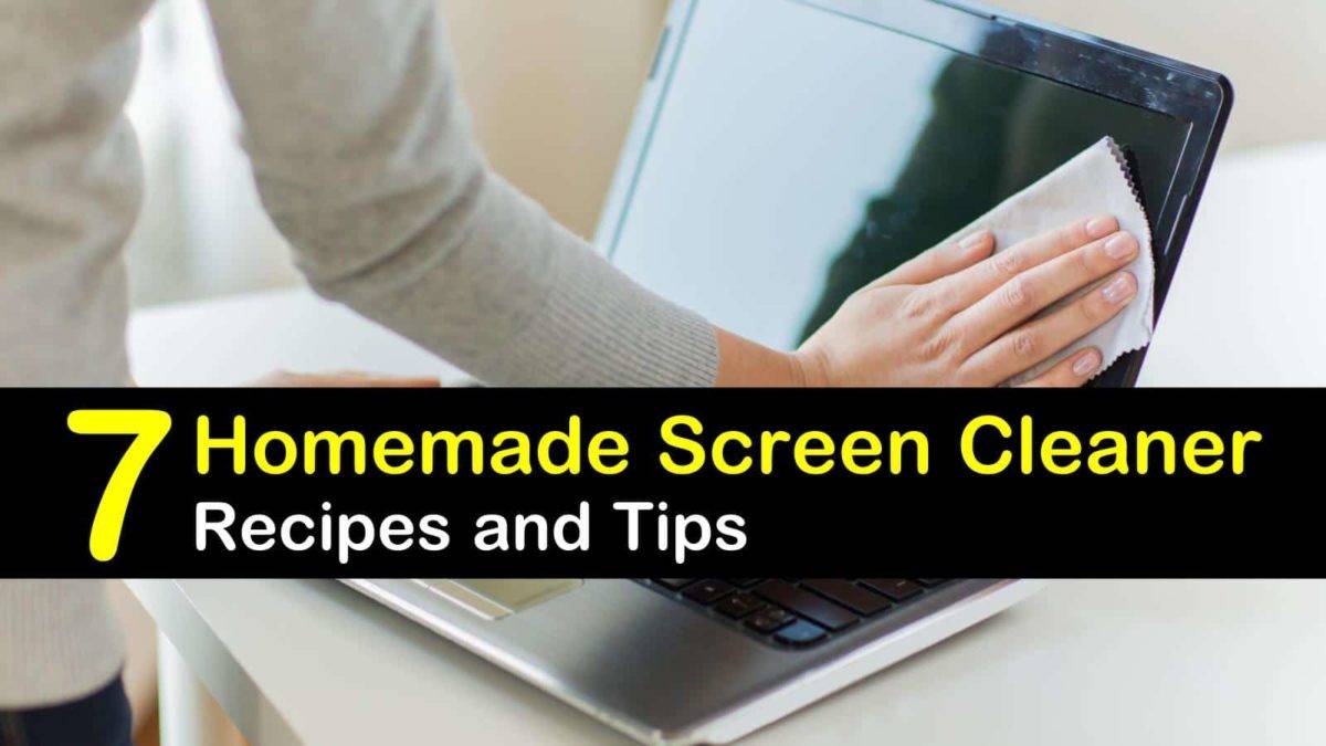 27 DIY Laptop Screen Cleaner Recipes Image