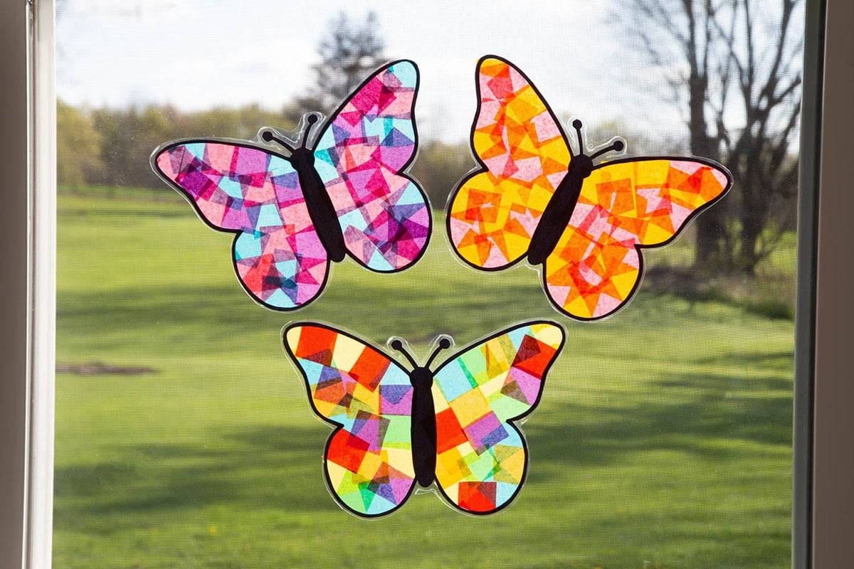 36 Colorful Butterfly Craft Ideas Image