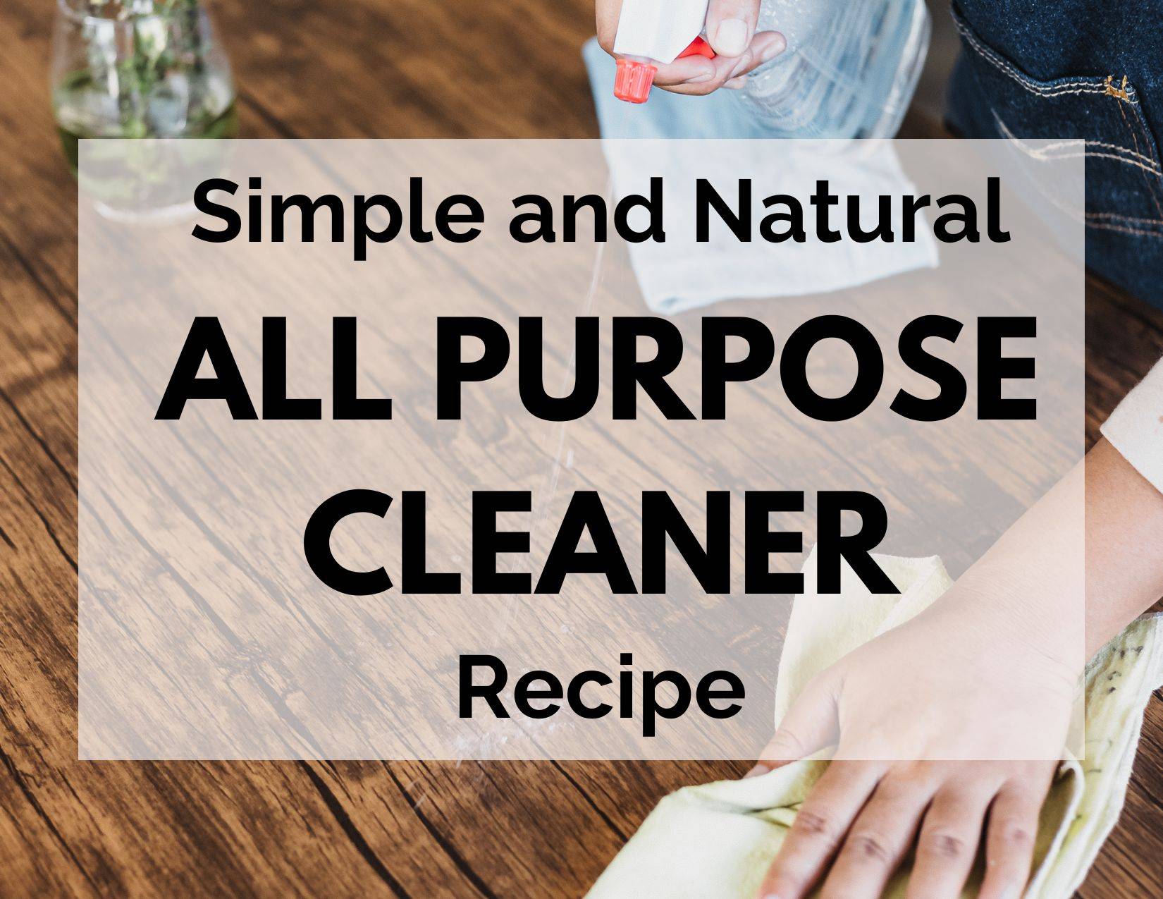 32 DIY Multi Surface Cleaner Recipes Image