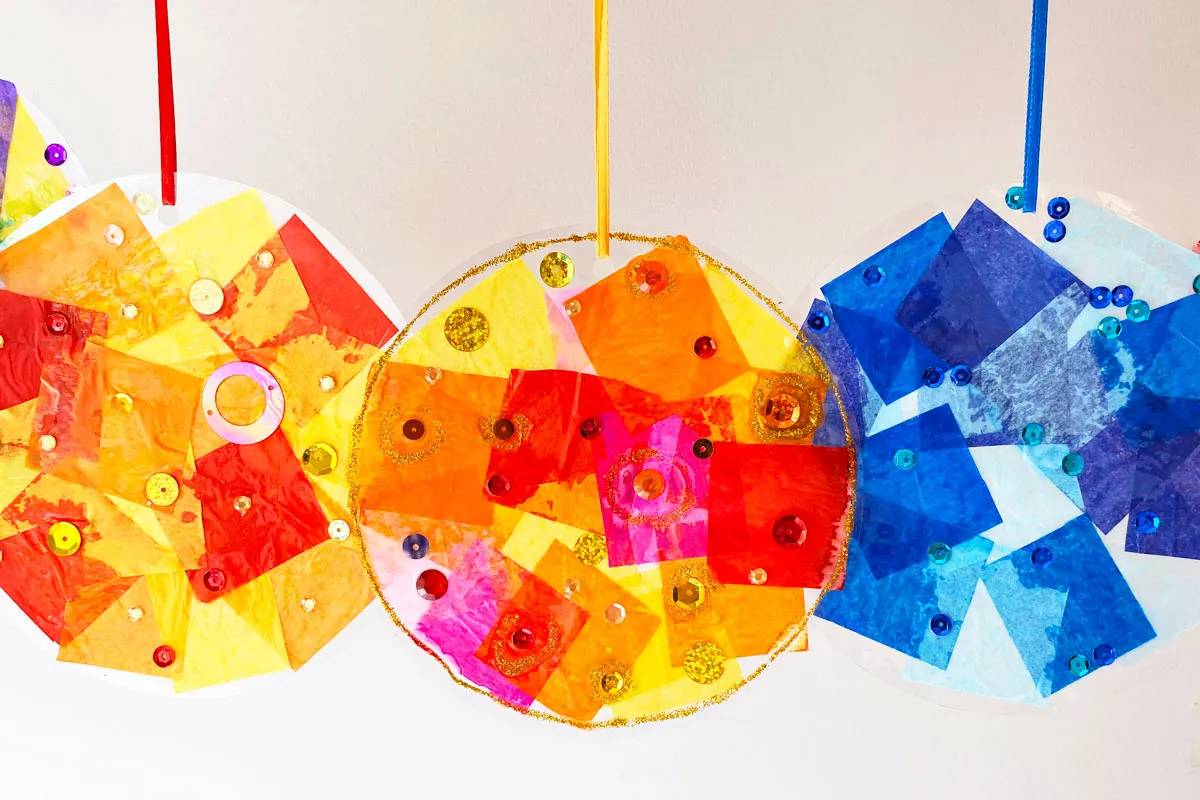 29 Summer Suncatcher Crafts for Kids Image