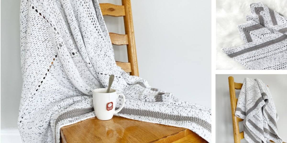 28 Solid Color Crochet Blanket Patterns Image