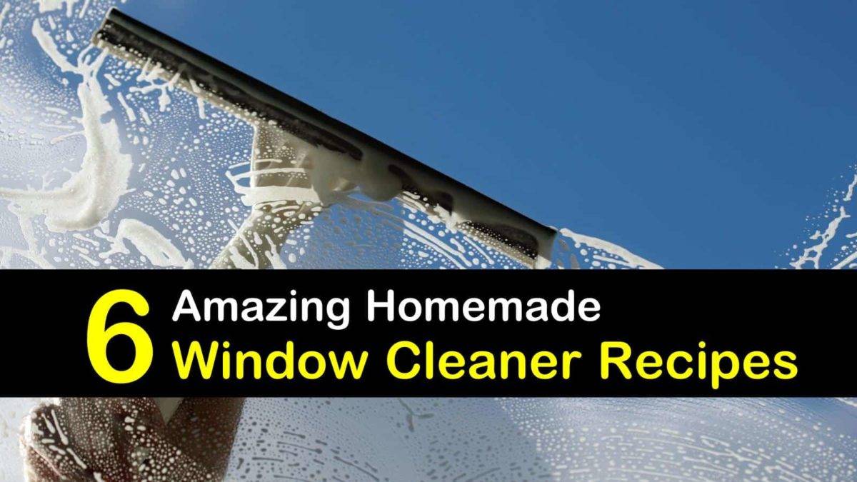 28 DIY Window Cleaner Streak Free Recipes Image