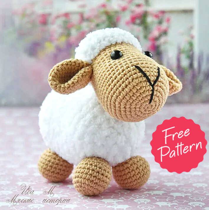 30 Small Sheep Crochet Patterns Image