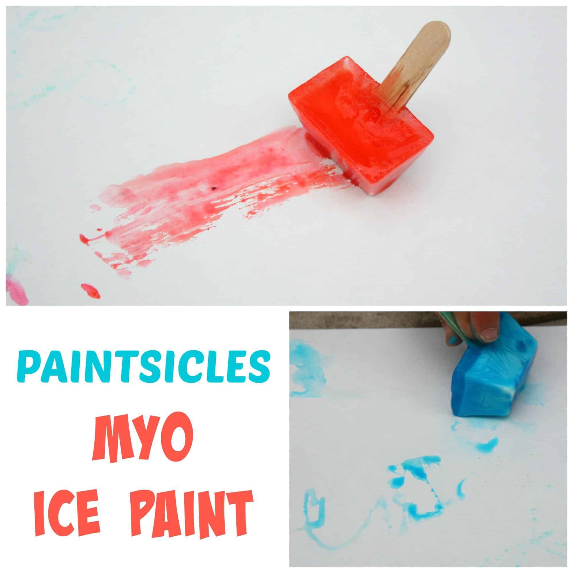 14 DIY Ice Painting Ideas Image
