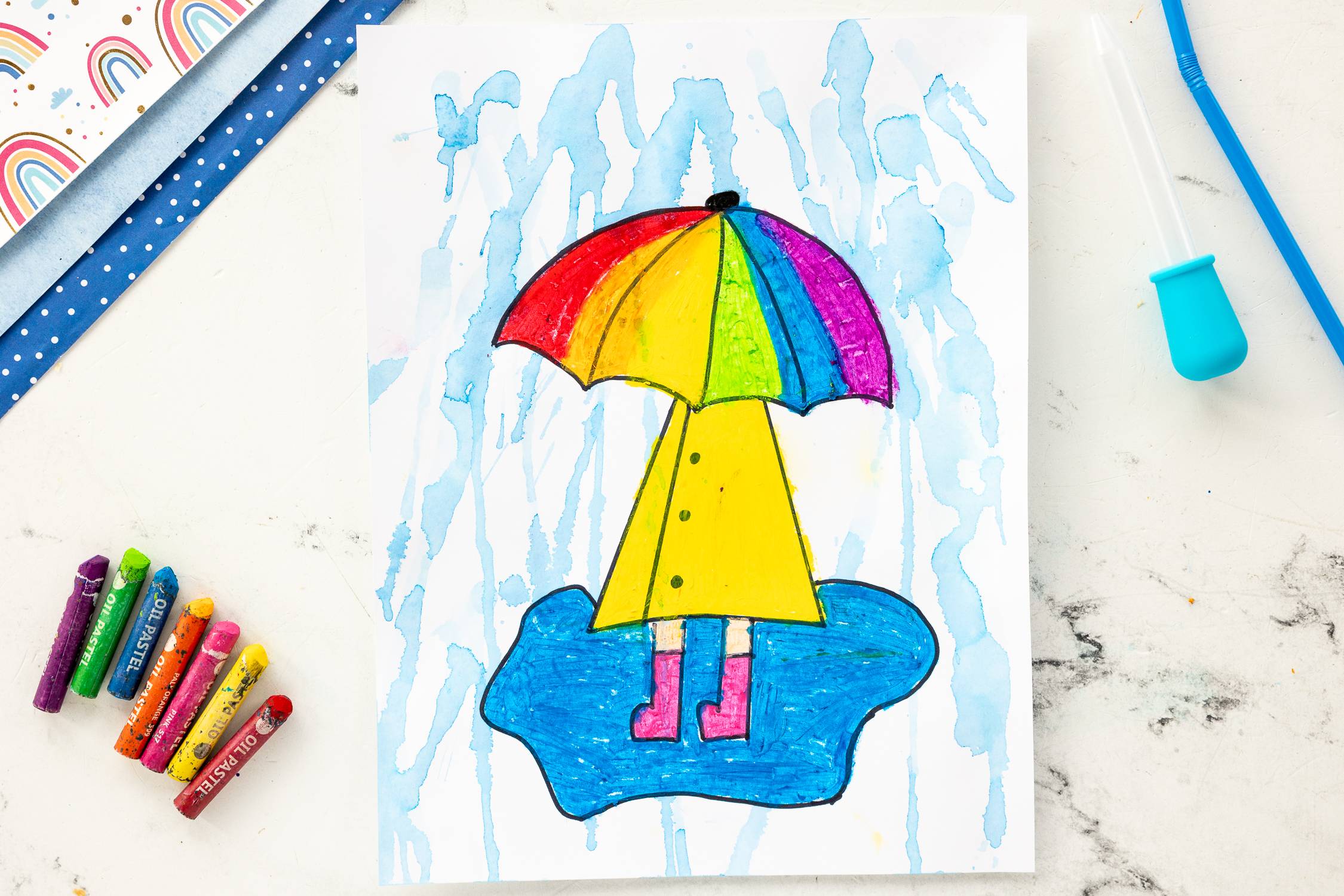 19 Umbrella Crafts for Toddlers Image