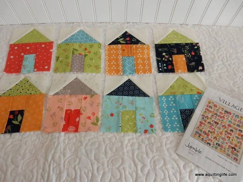 22 Free House Quilt Block Patterns Image