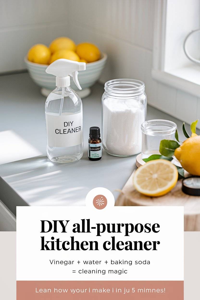 32 DIY Multi Surface Cleaner Recipes Image